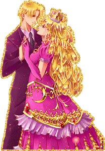 Gif animé amour sur un banc